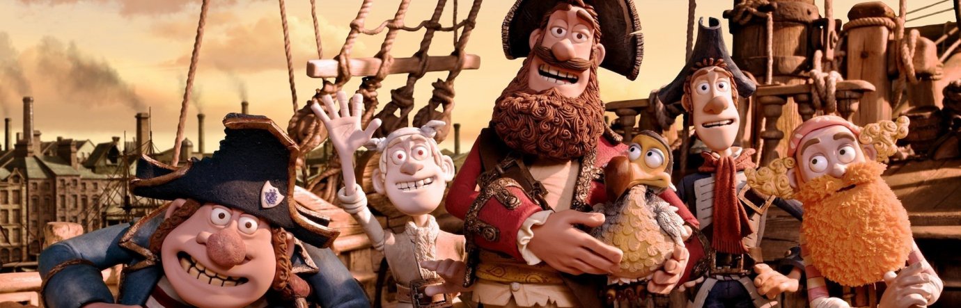 Просмотр фильма Пираты! Банда неудачников