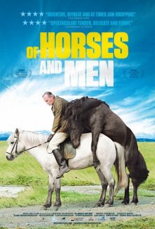 постер к фильму О лошадях и людях