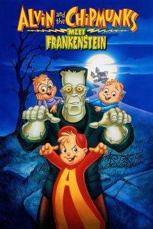 постер к фильму Элвин и бурундуки встречают Франкенштейна