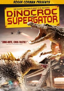 постер к фильму Динокрок против динозавра
