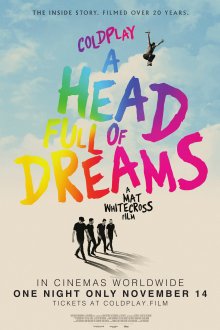 постер к фильму Coldplay: Голова, полная мечтаний