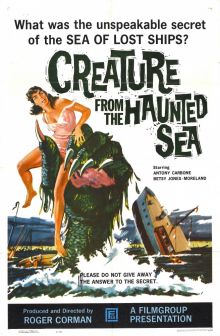постер к фильму Существо из моря с привидениями