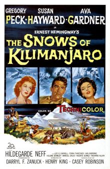 постер к фильму Снега Килиманджаро