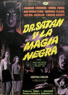 постер к фильму Доктор Сатана и черная магия