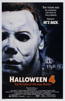 постер к фильму Хэллоуин 4: Возвращение Майкла Майерса