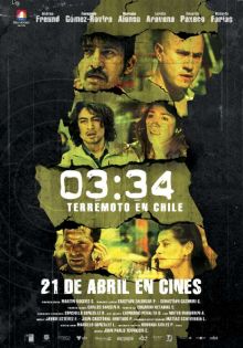 постер к фильму 03:34 Землетрясение в Чили