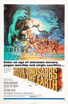 постер к фильму Когда на земле царили динозавры