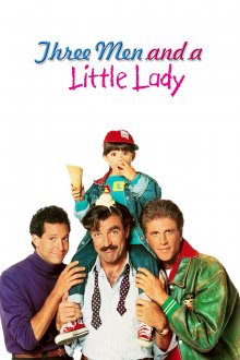 постер к фильму Трое мужчин и маленькая леди