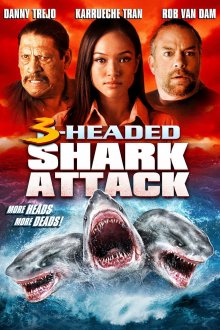 постер к фильму Нападение трёхголовой акулы