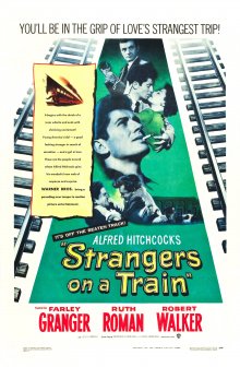 постер к фильму Незнакомцы в поезде
